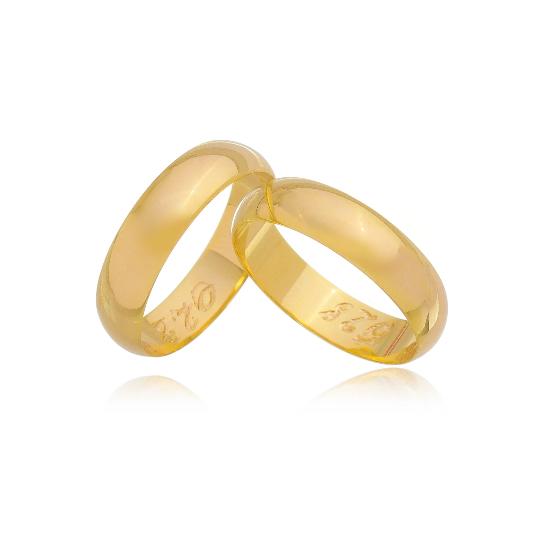 Aliança Ouro Tradicional - A000028