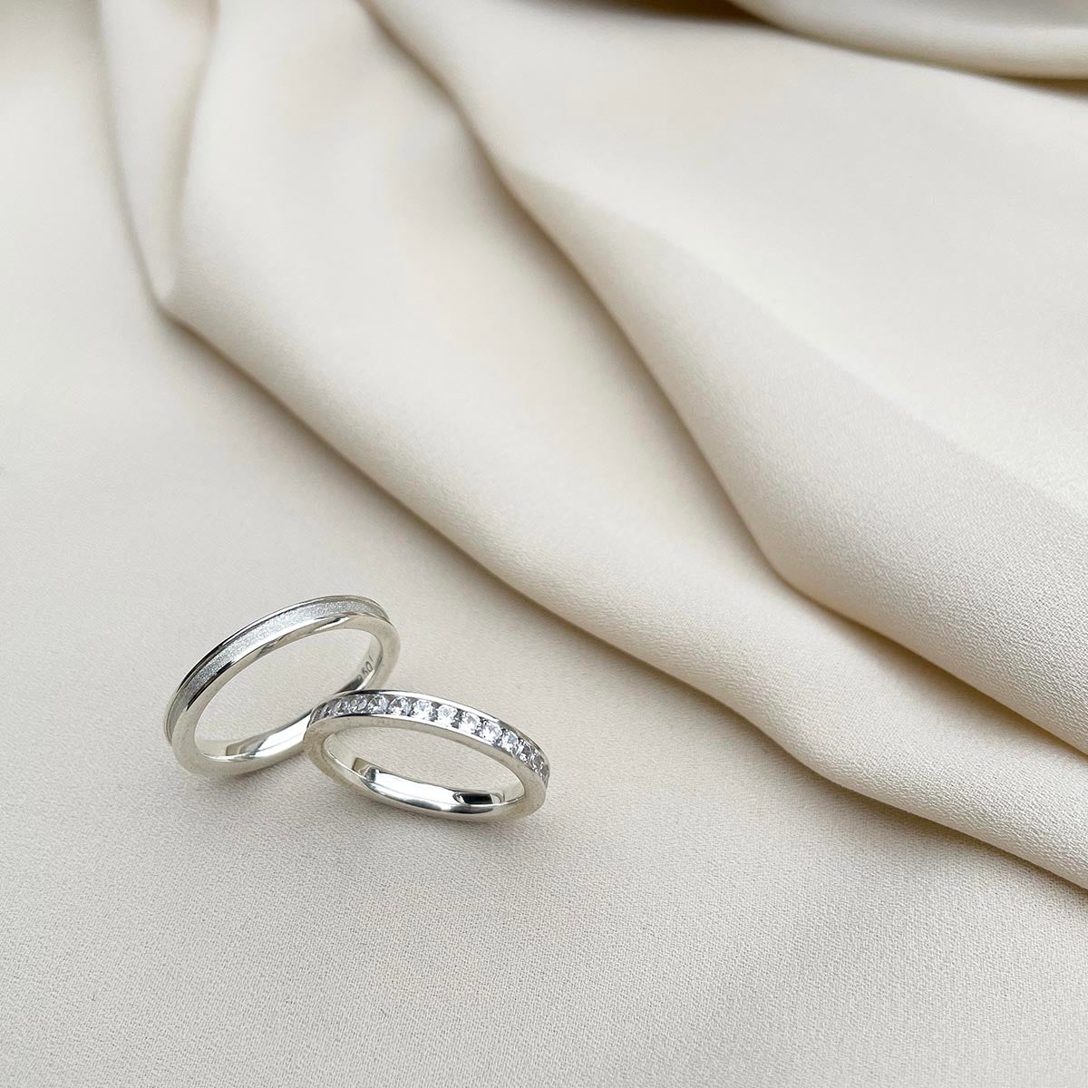 Aliança Prata - A000317