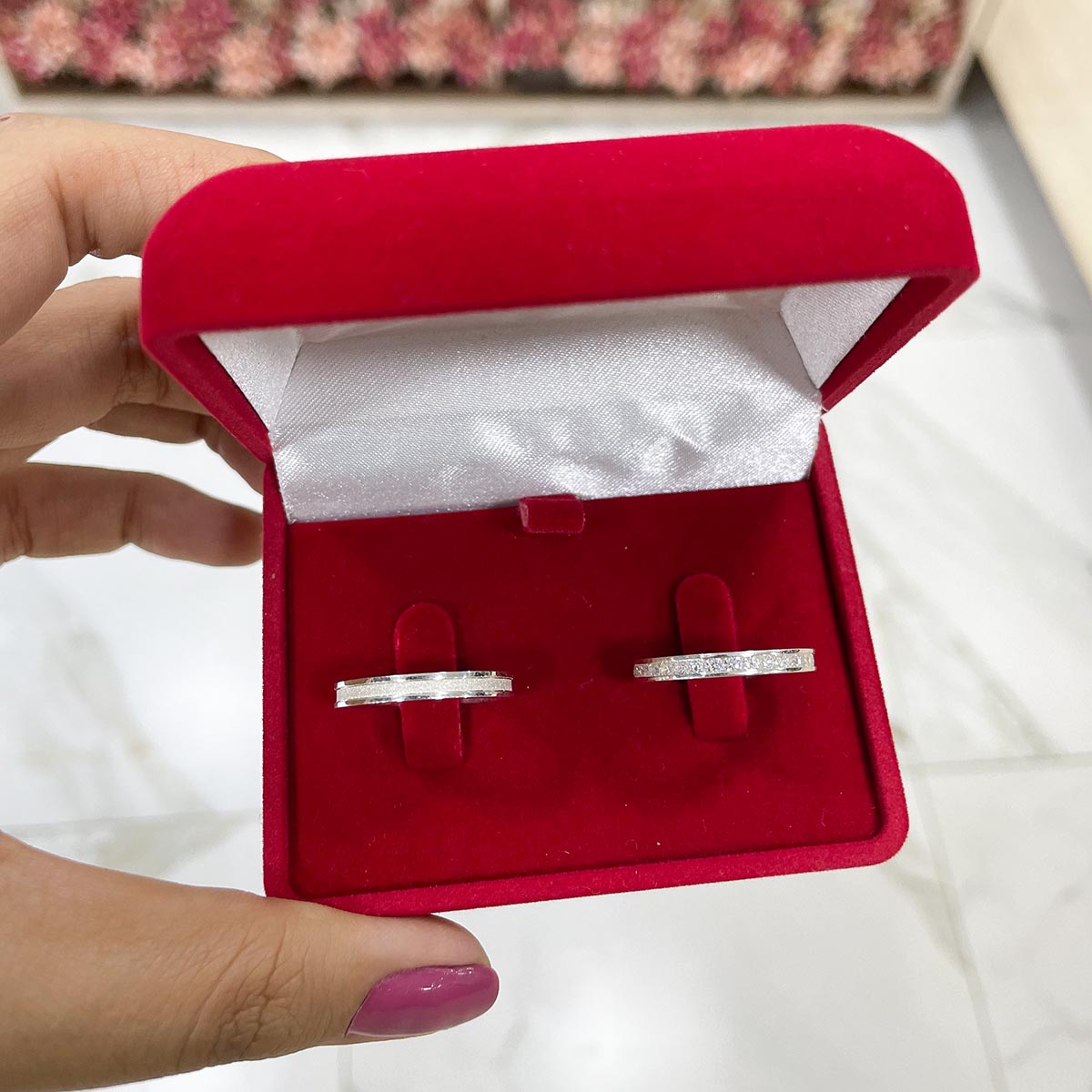 Aliança Prata - A000317