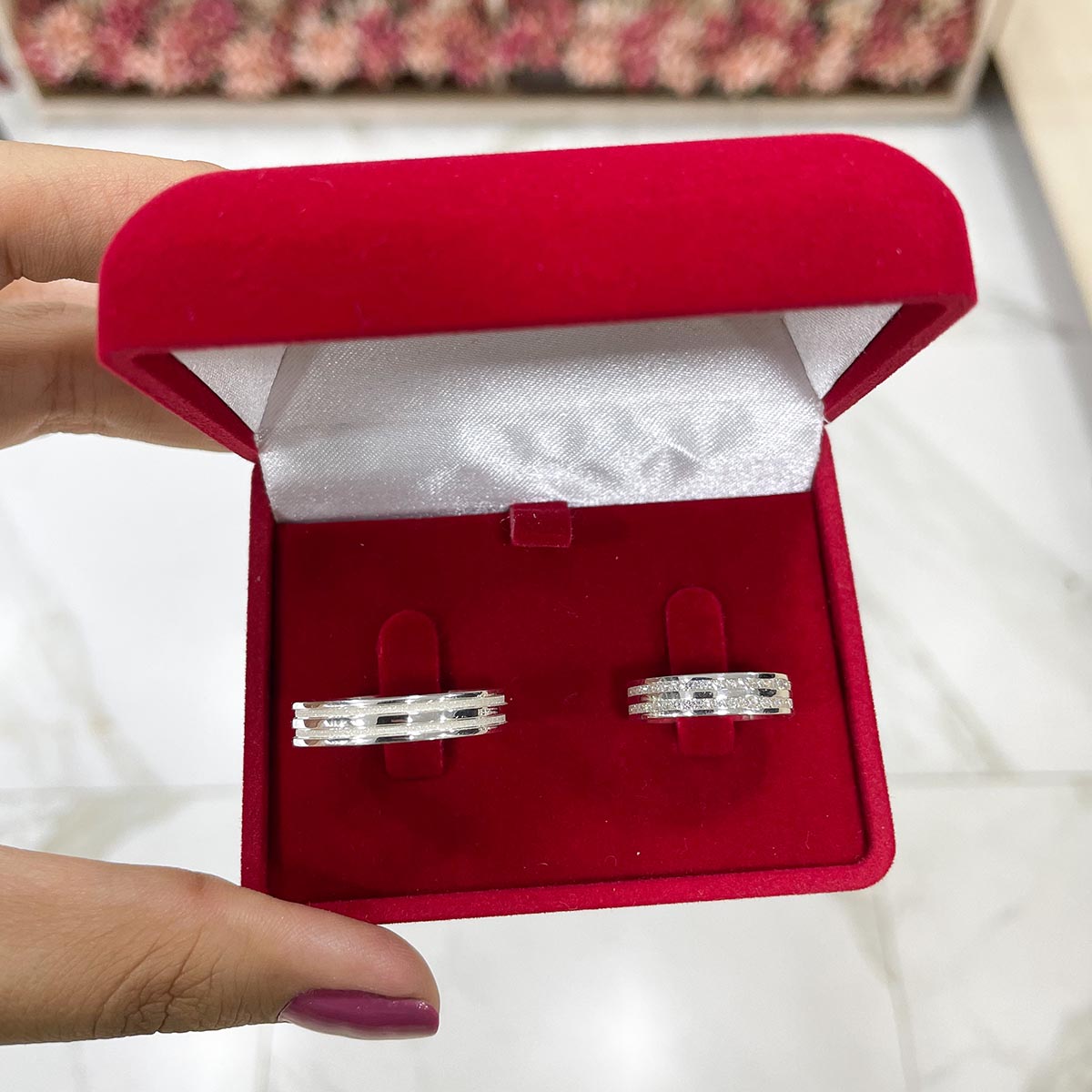 Aliança Prata - A000318