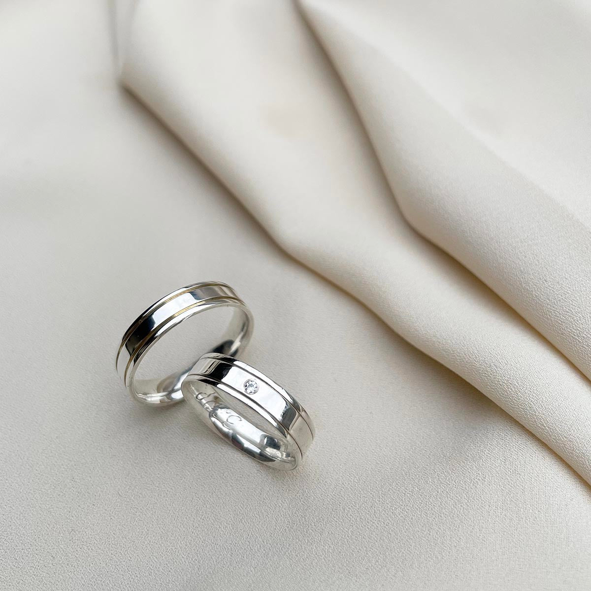 Aliança Prata - A000320