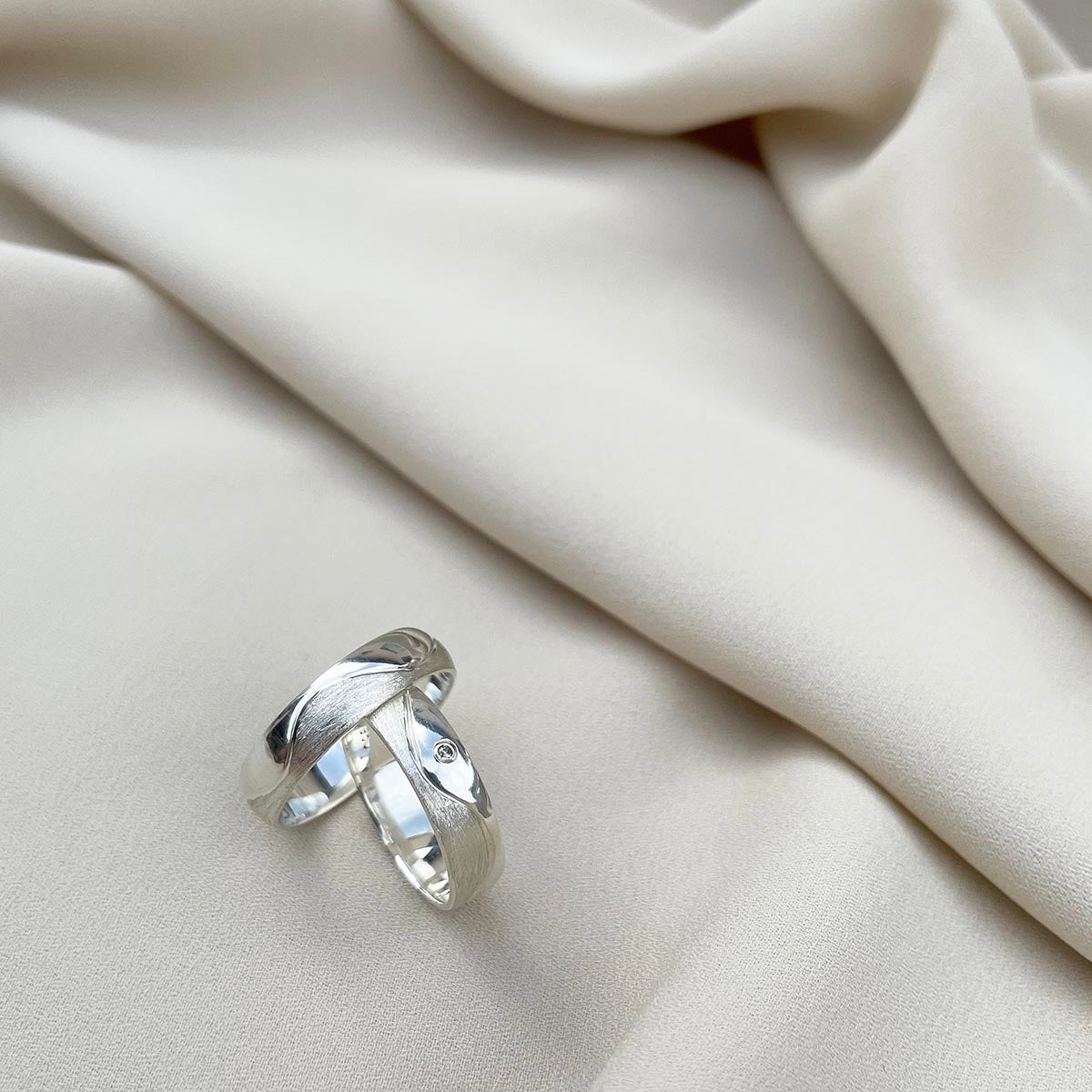 Aliança Prata - A000365