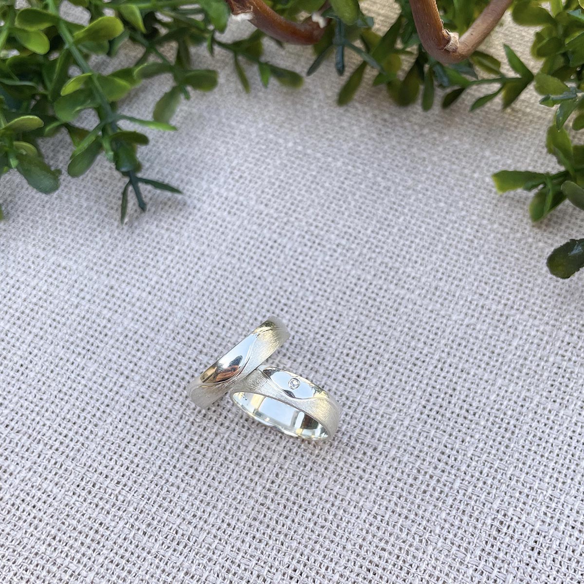 Aliança Prata - A000365