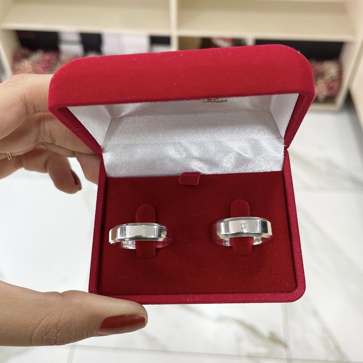 Aliança Prata - A000366