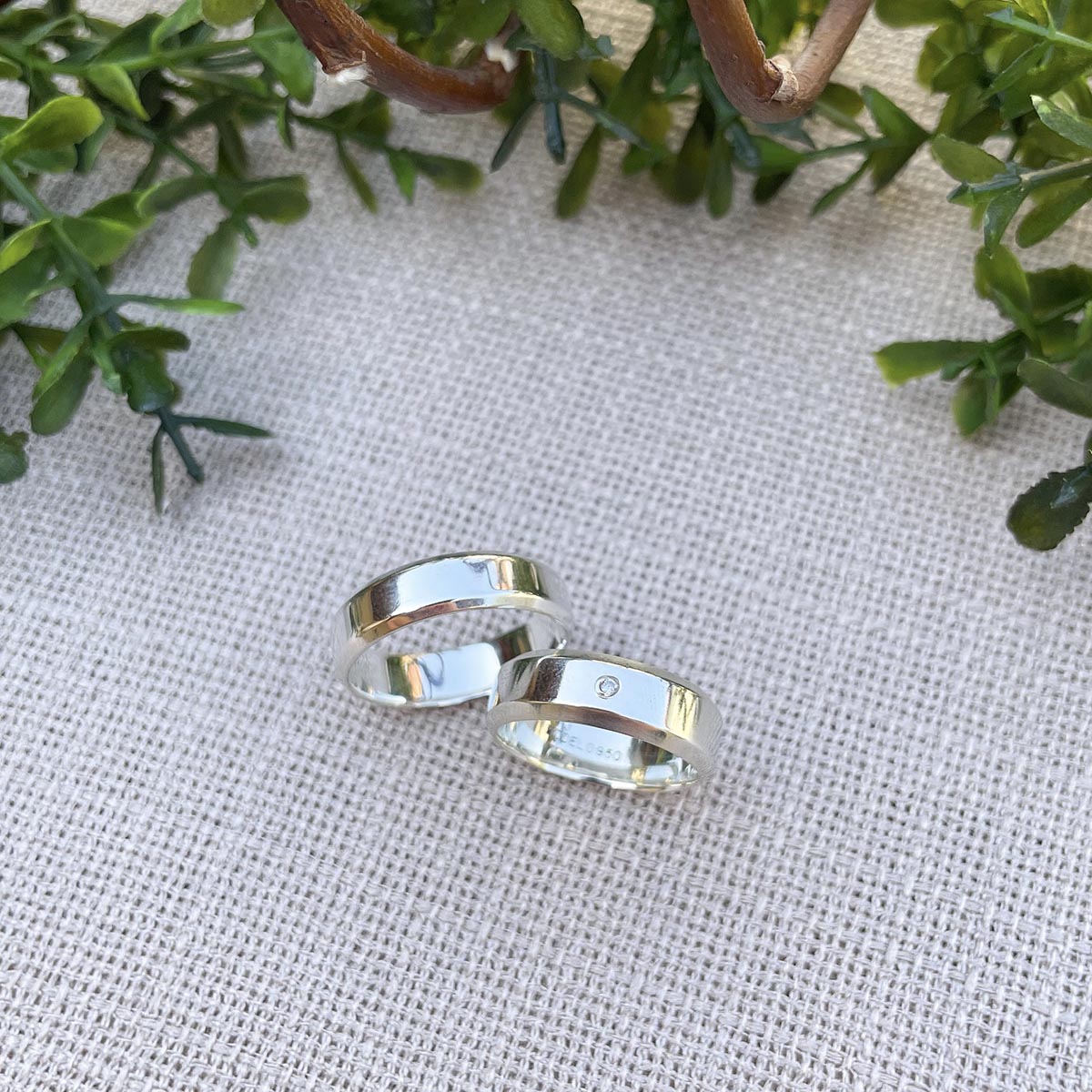 Aliança Prata - A000366