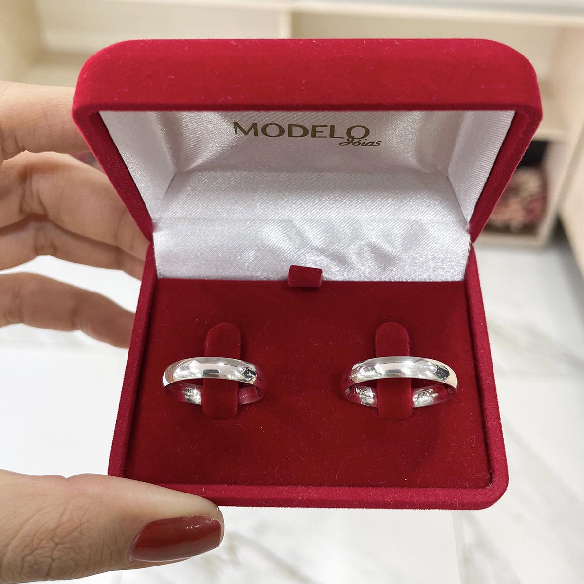 Aliança Prata - A000397