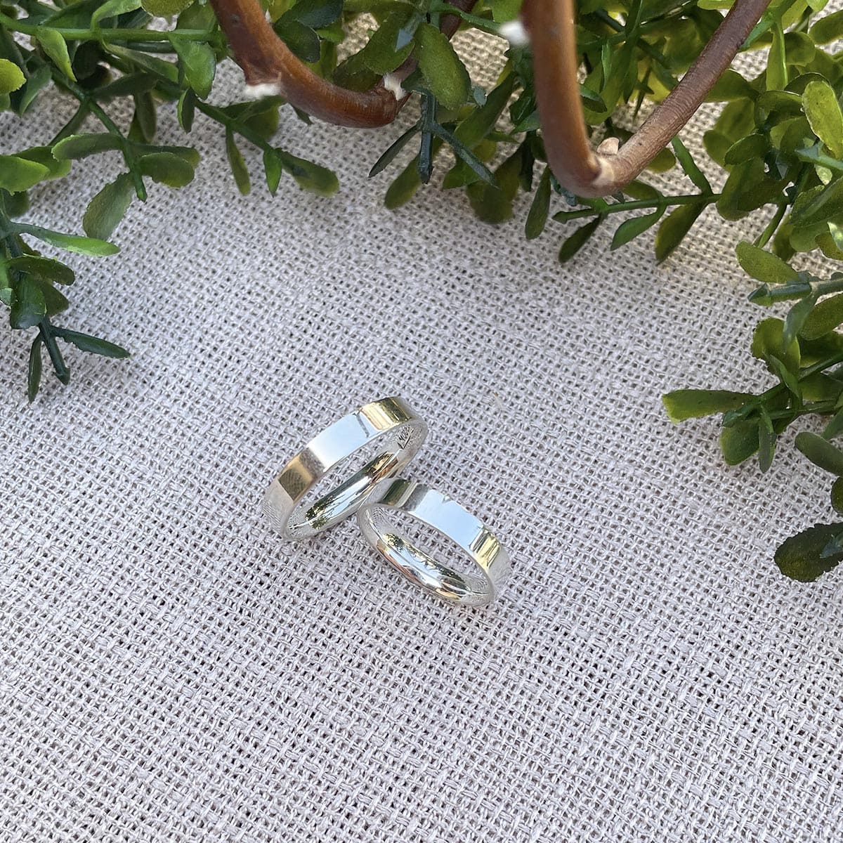 Aliança Prata - A000400