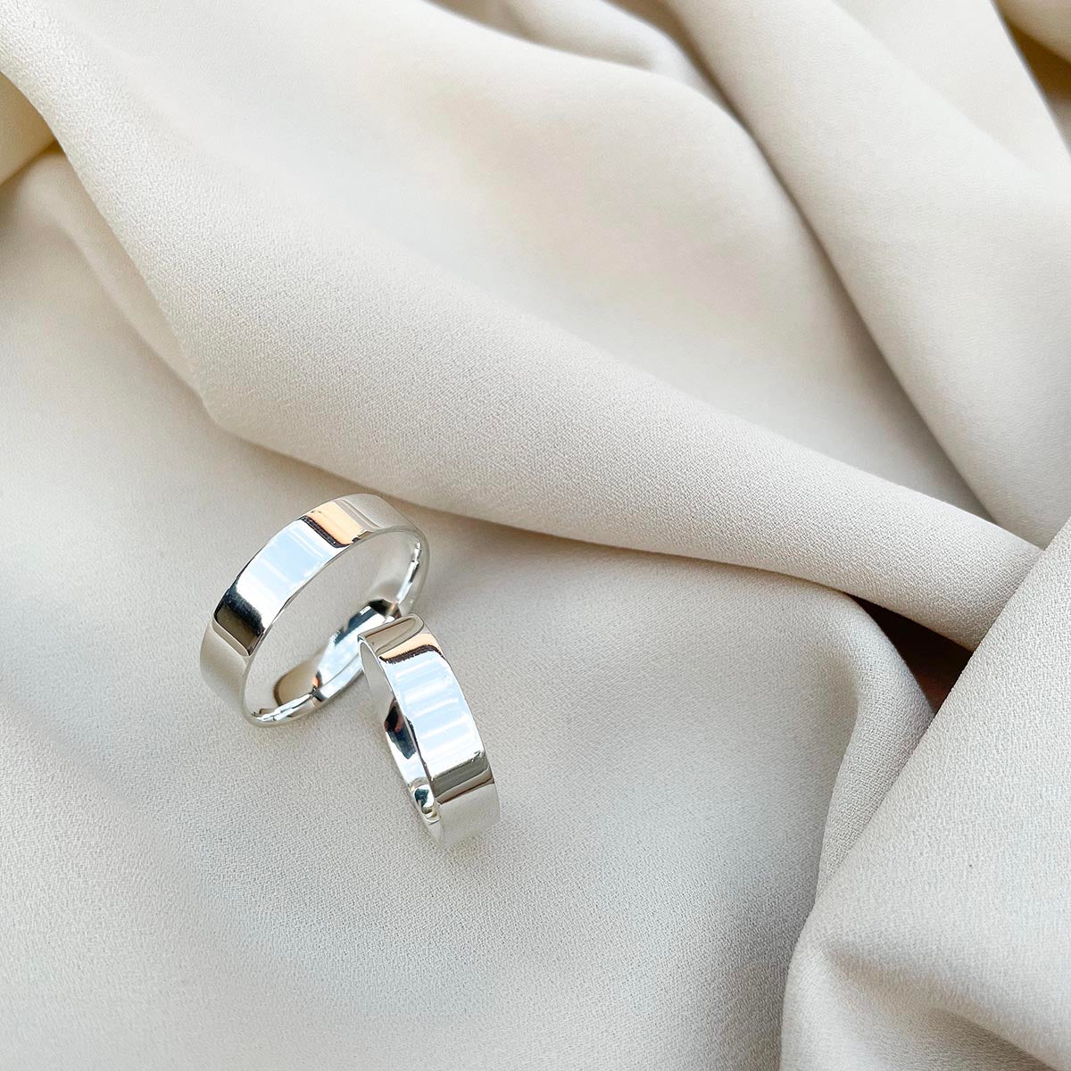 Aliança Prata - A000401