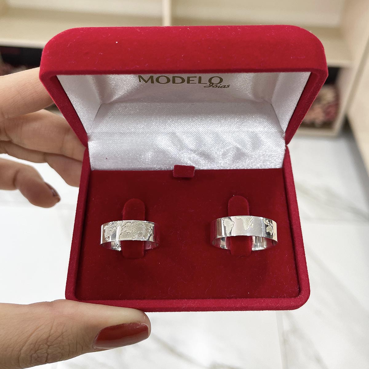 Aliança Prata - A000409