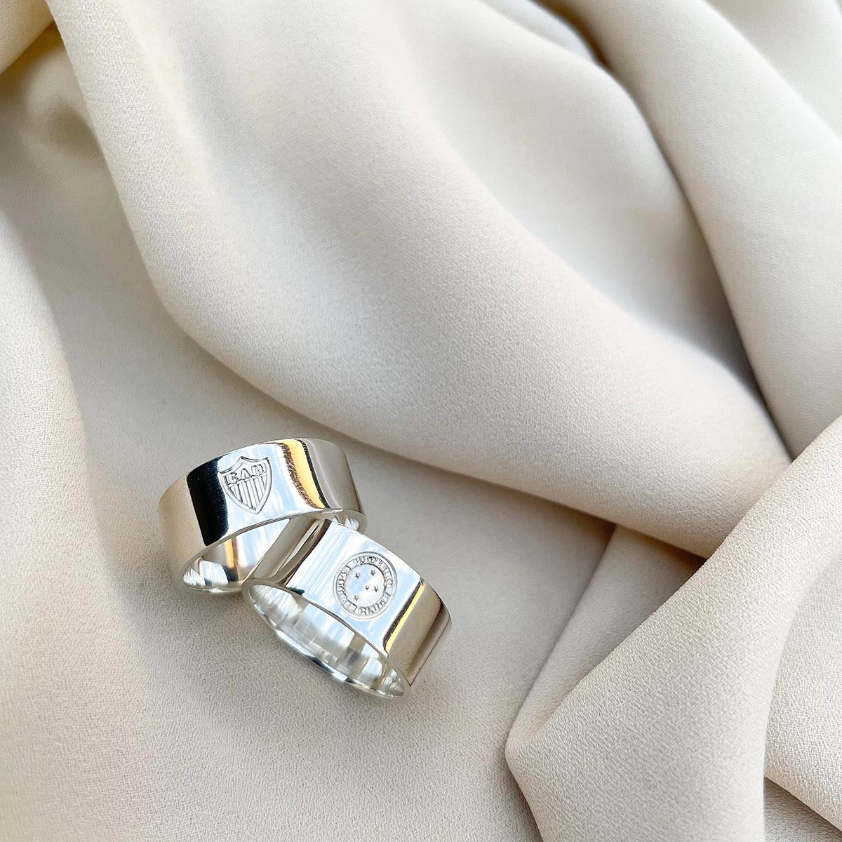 Aliança Prata - A000411