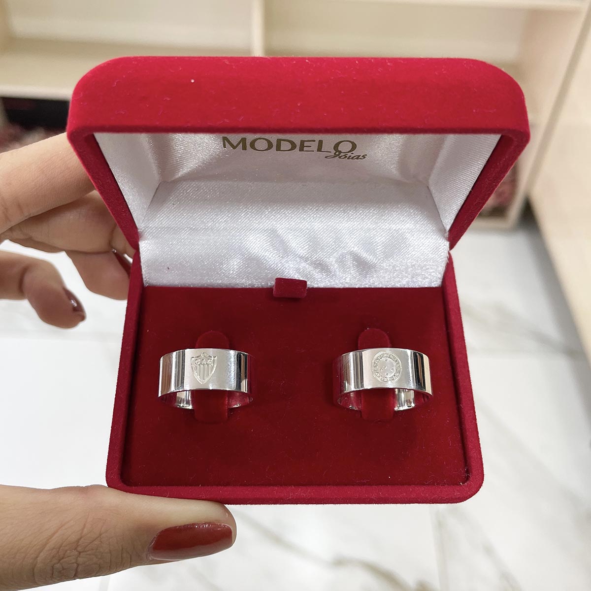 Aliança Prata - A000412