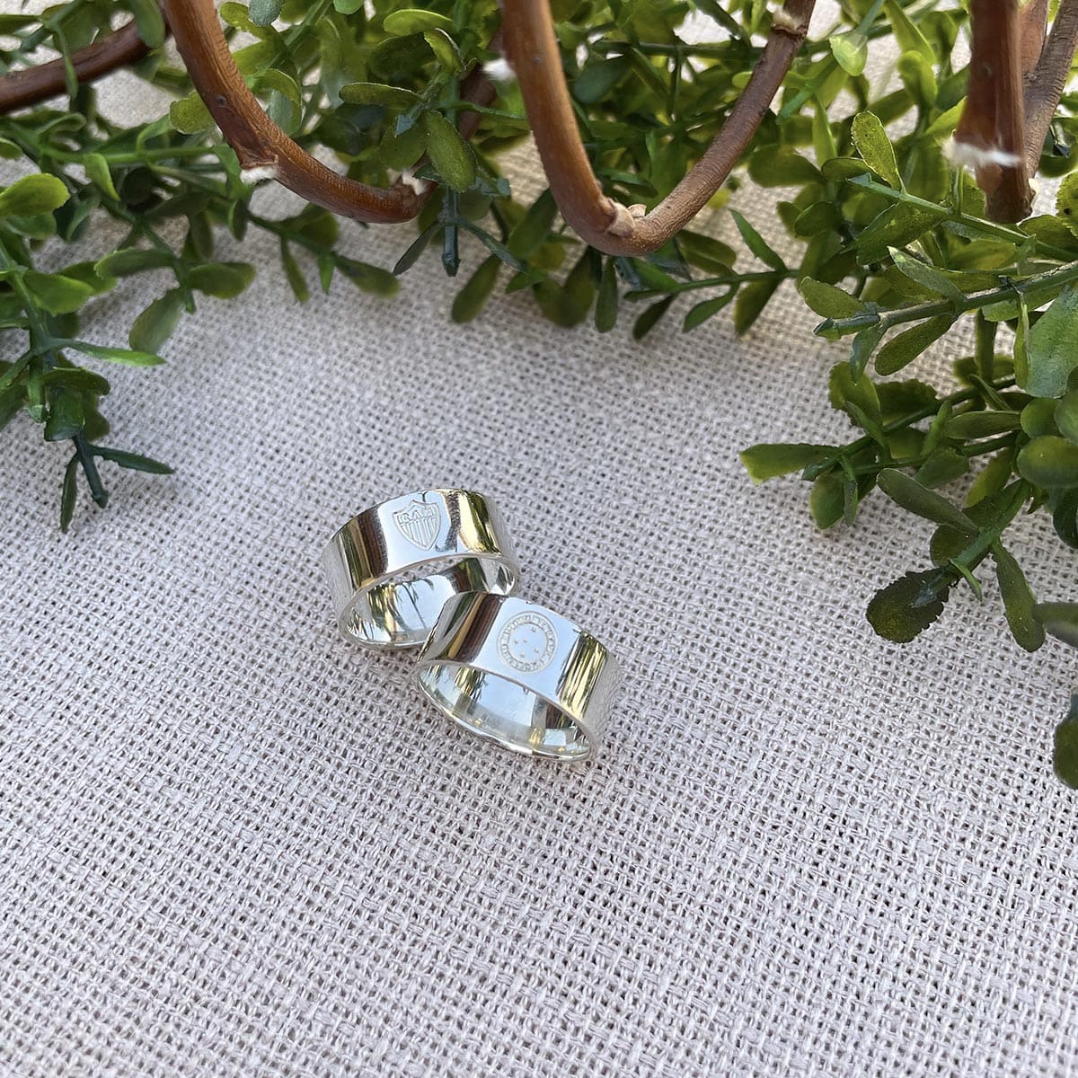 Aliança Prata - A000412