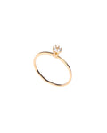 Anel Solitário Ouro 18K – ANG01500HM00001