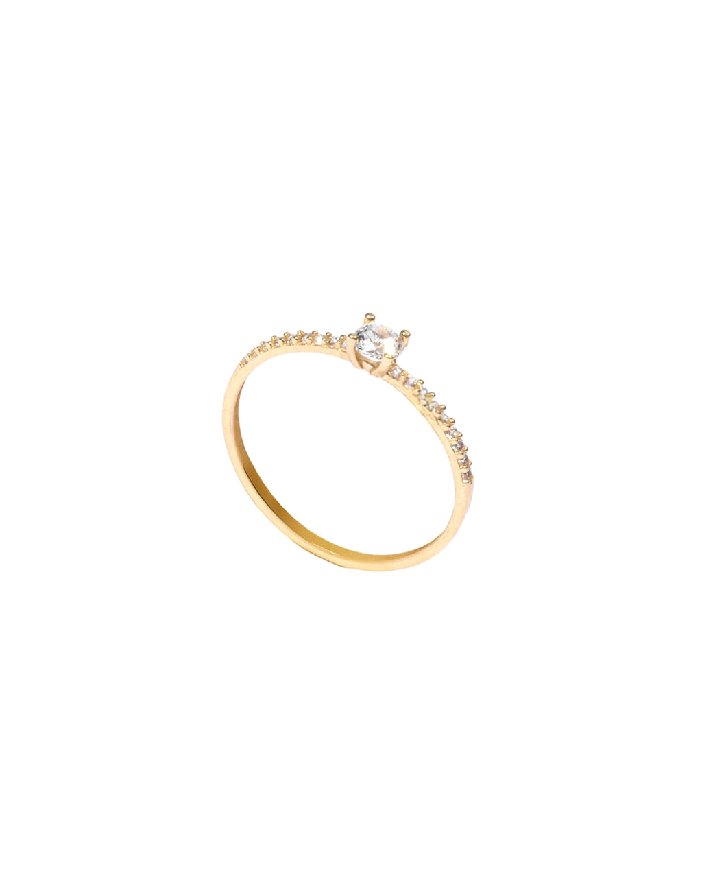 Anel Solitário Ouro 18K – ANG01500HM00003