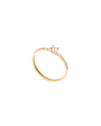 Anel Solitário Ouro 18K – ANG01500HM00003