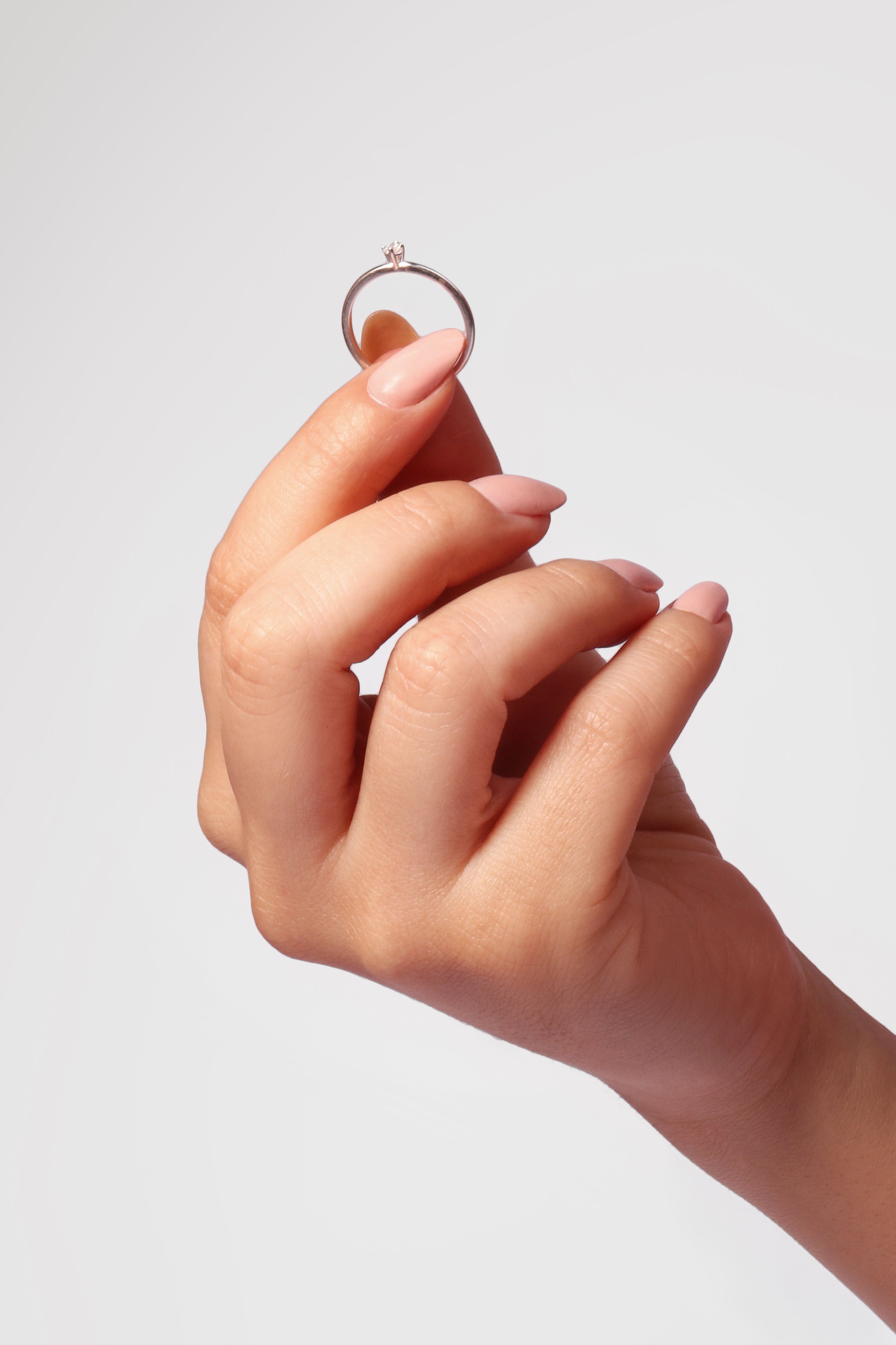 Anel Solitário Prata – ANS01500HM00001