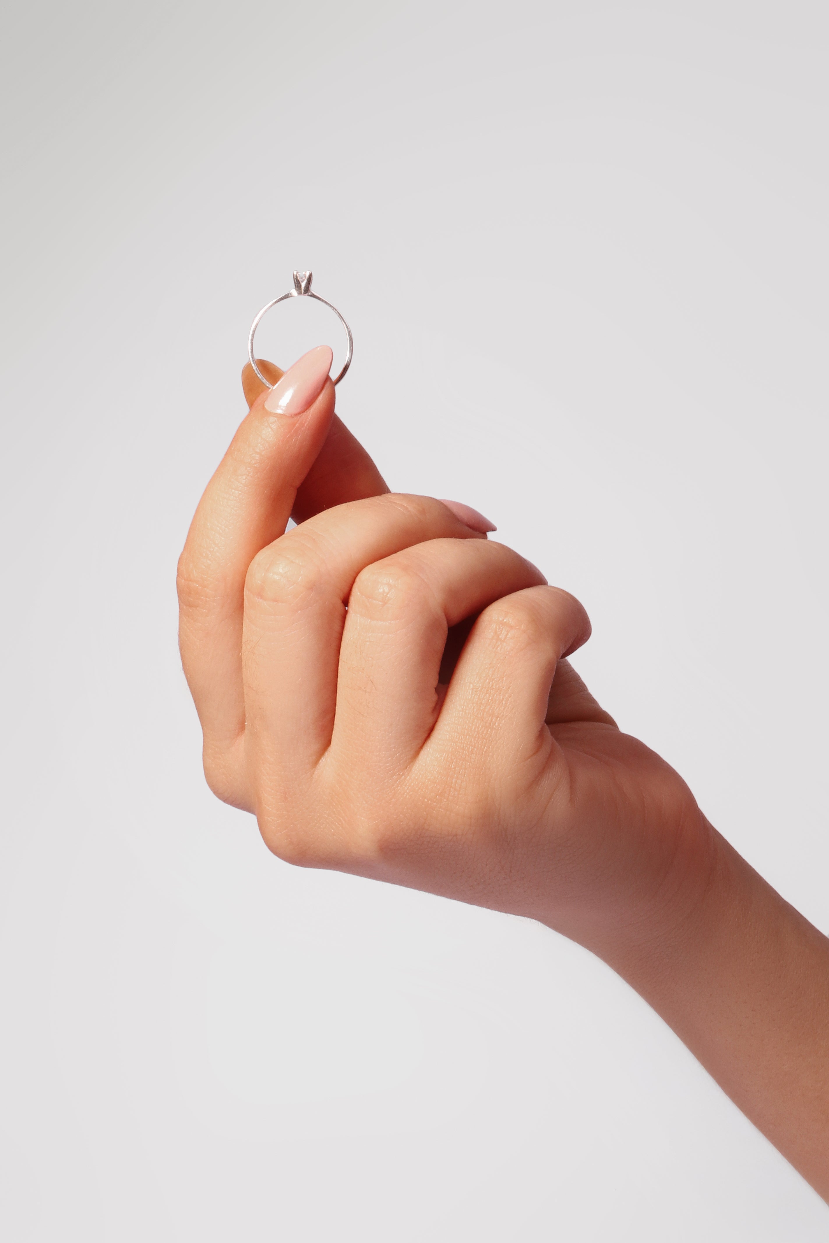 Anel Solitário Prata – ANS01500HM00002