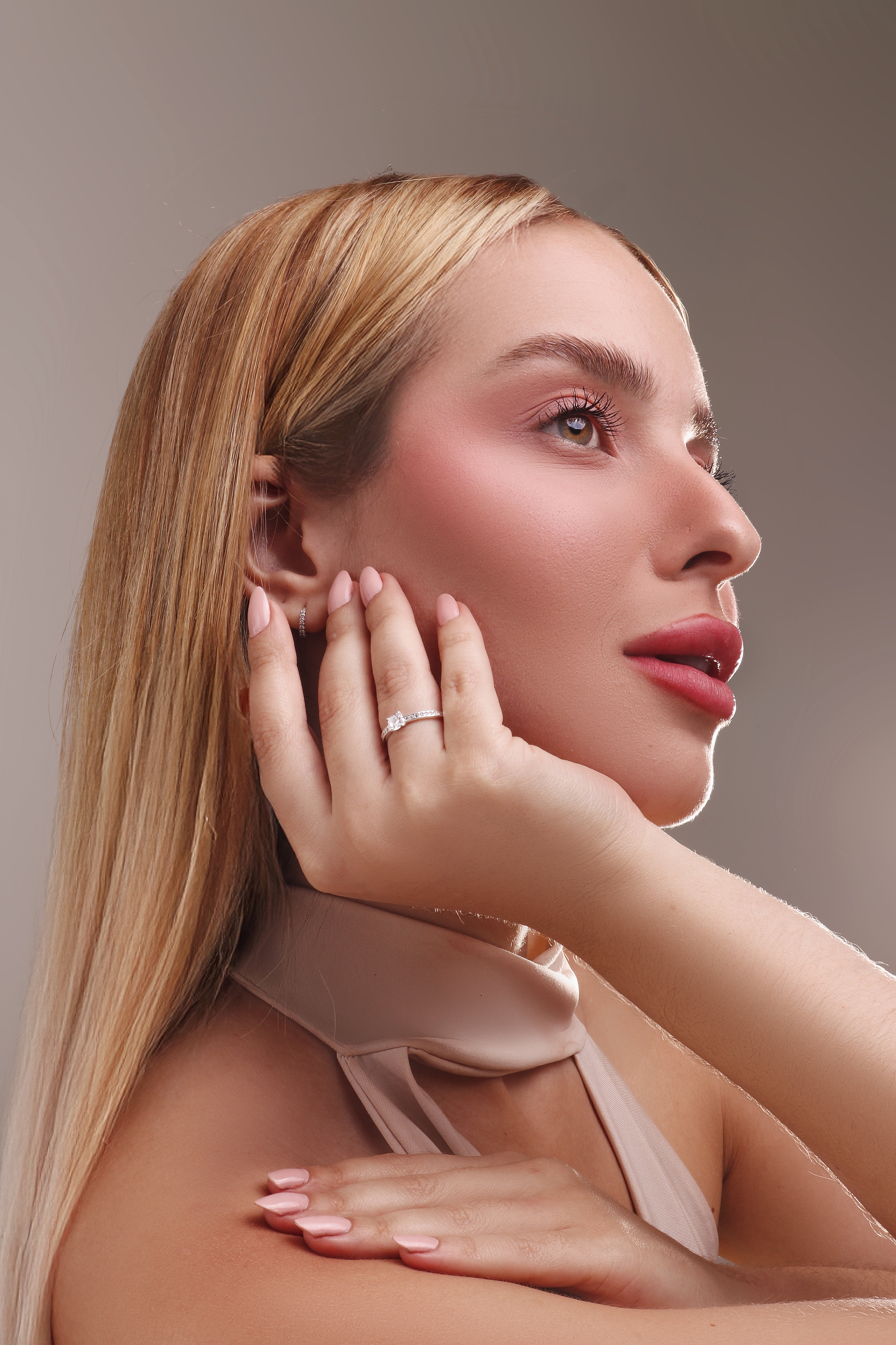 Anel Solitário Prata – ANS01500HM00004