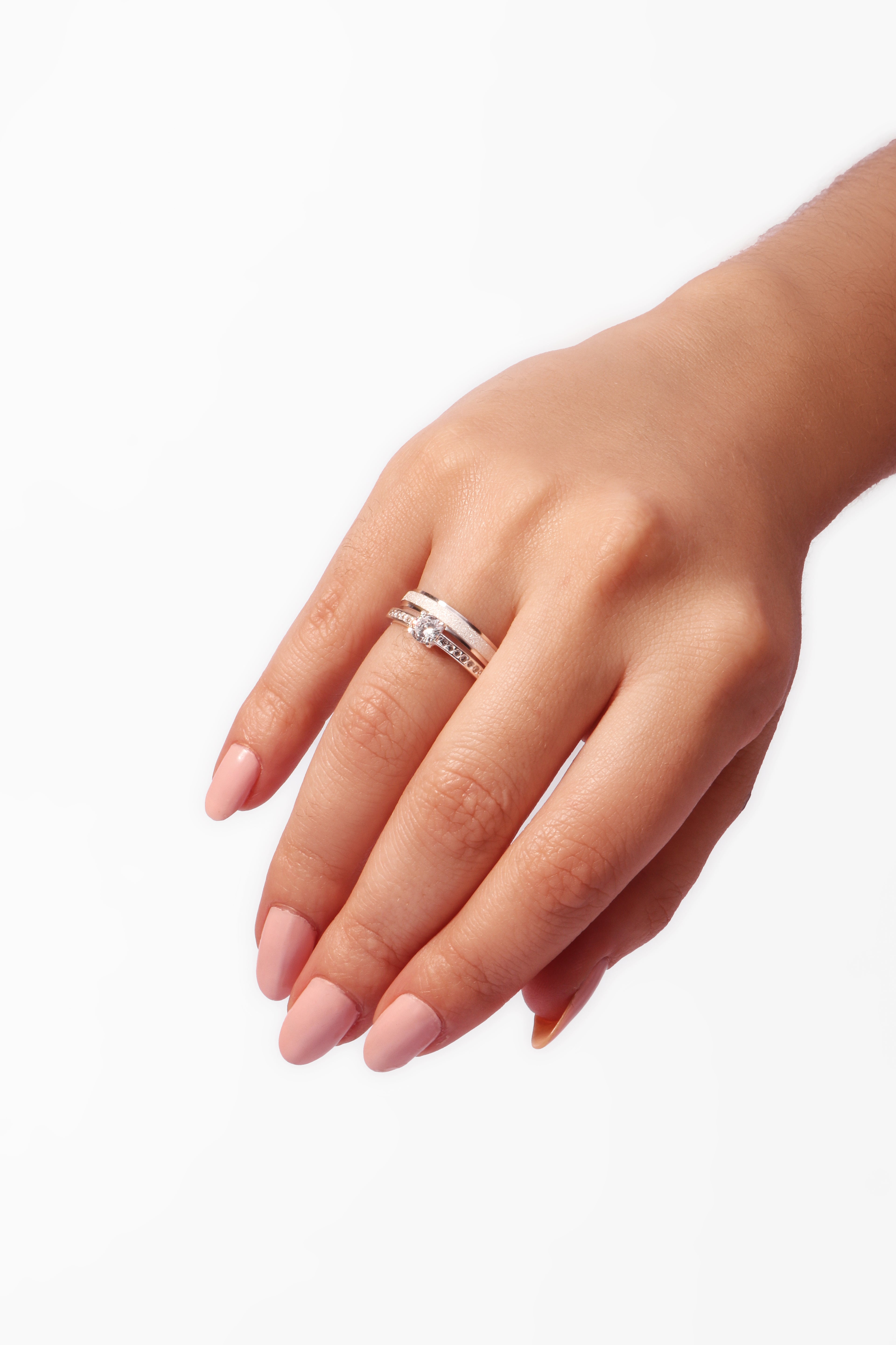 Anel Solitário Prata – ANS01500HM00004