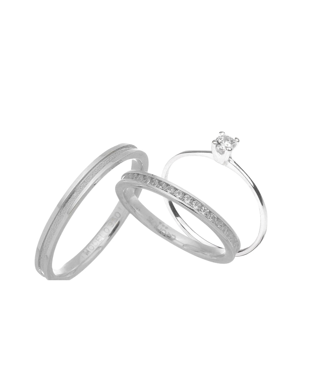 Conjunto Cristal Prata – CAS01500HM00004 - Modelo Jóias