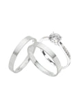 Conjunto Topázio Prata – CAS01500HM00002 - Modelo Jóias