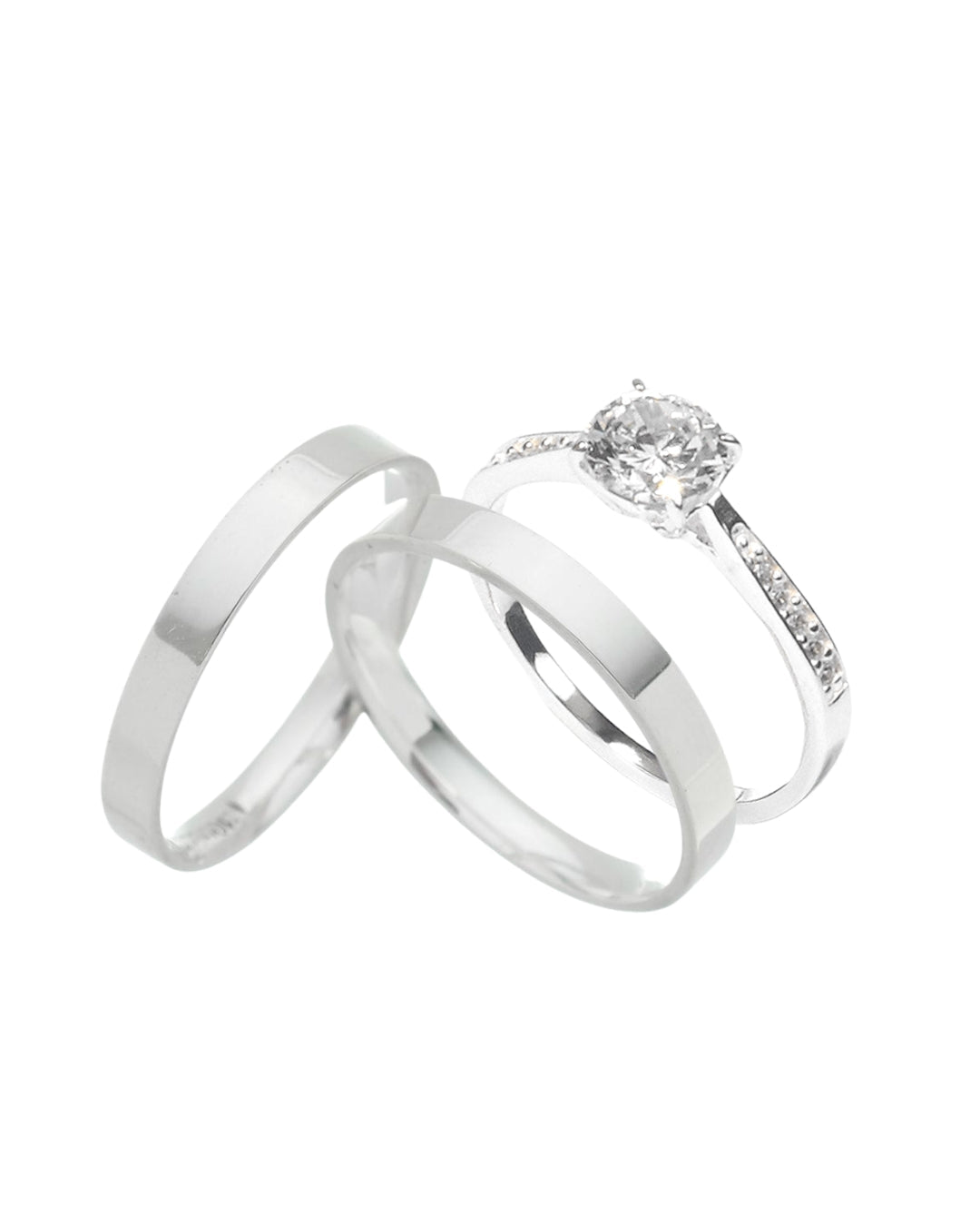 Conjunto Topázio Prata – CAS01500HM00002 - Modelo Jóias