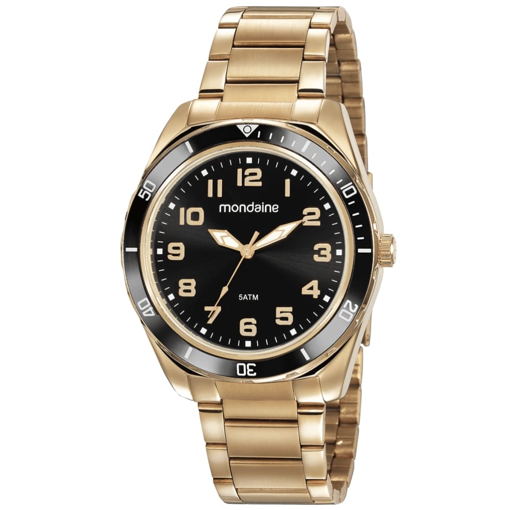 Kit Relógio Mondaine Masculino 53768GPMVDE2K3 - Modelo Jóias