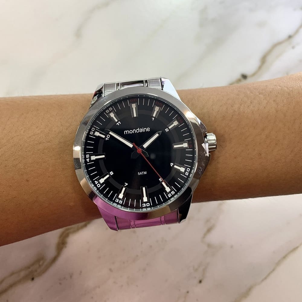 Kit Relógio Mondaine Masculino 99768G0MVNE1K3 - Modelo Jóias