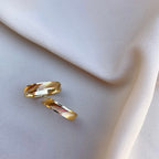 Par de Aliança Ouro 18K Diamantada - A000612 - Modelo Jóias