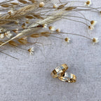 Par de Aliança Ouro 18K Trabalhada - A000224 - Modelo Jóias