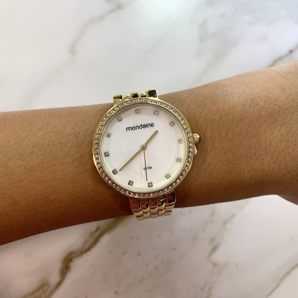 Relógio Mondaine Feminino 32741LPMVDE1 - Modelo Jóias