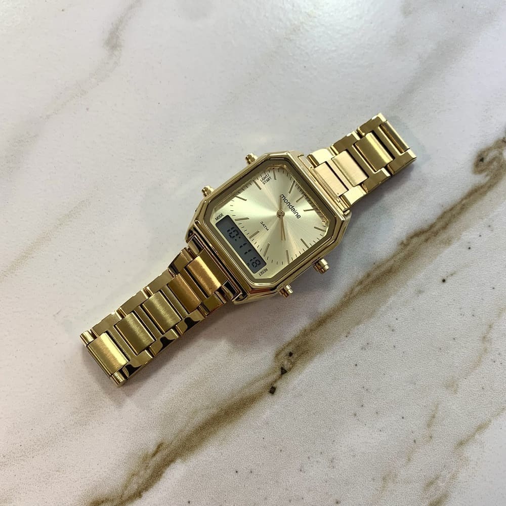 Relógio Mondaine Feminino Anadigi 32216LPMVDE1 - Modelo Jóias