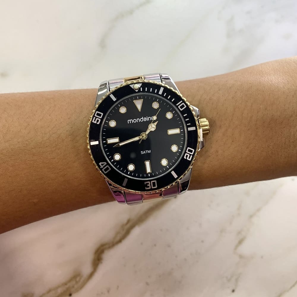 Relógio Mondaine Masculino 32549GPMVBE3 - Modelo Jóias