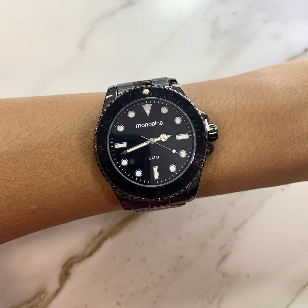 Relógio Mondaine Masculino 32549GPMVSE7 - Modelo Jóias