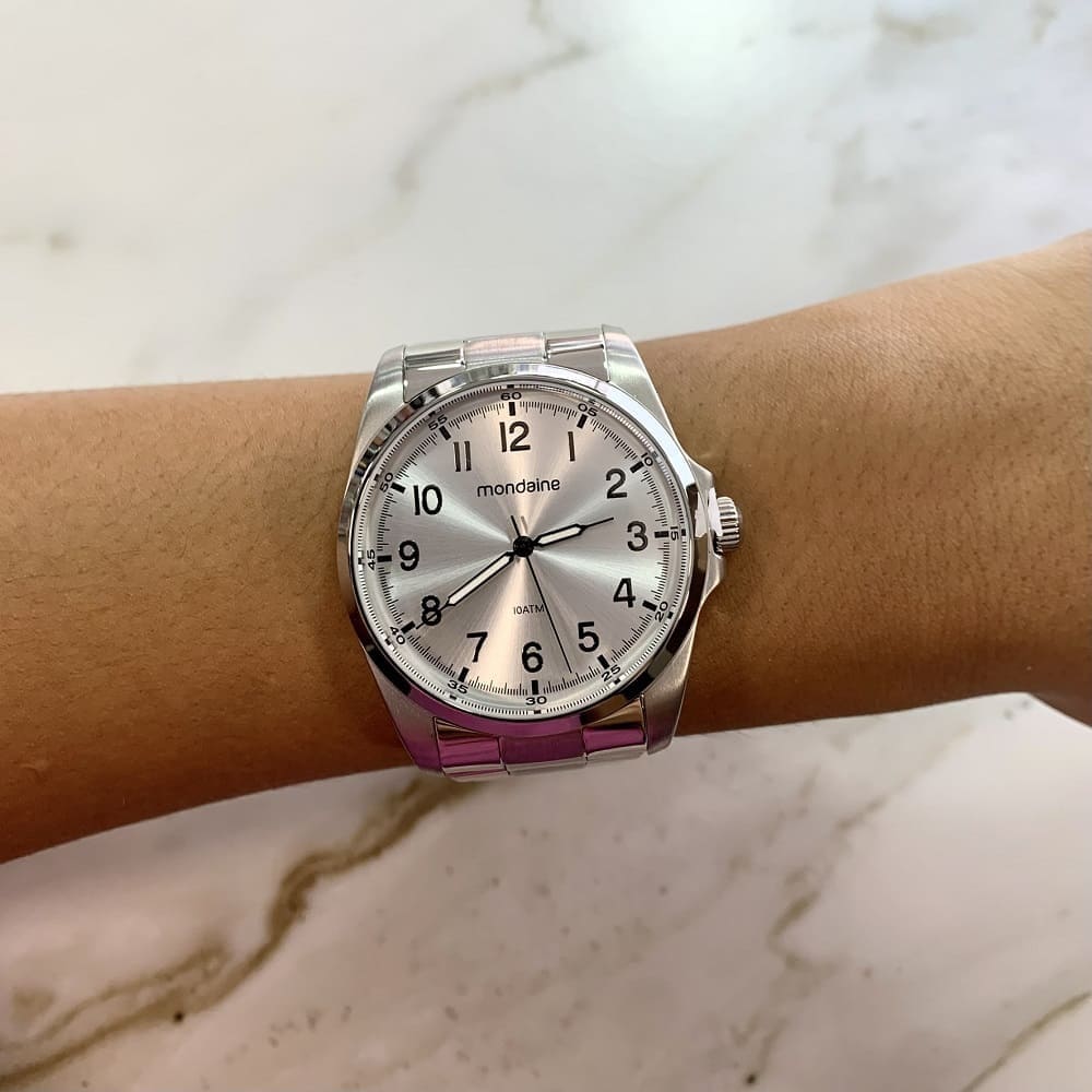 Relógio Mondaine Masculino 32734G0MVNA2 - Modelo Jóias