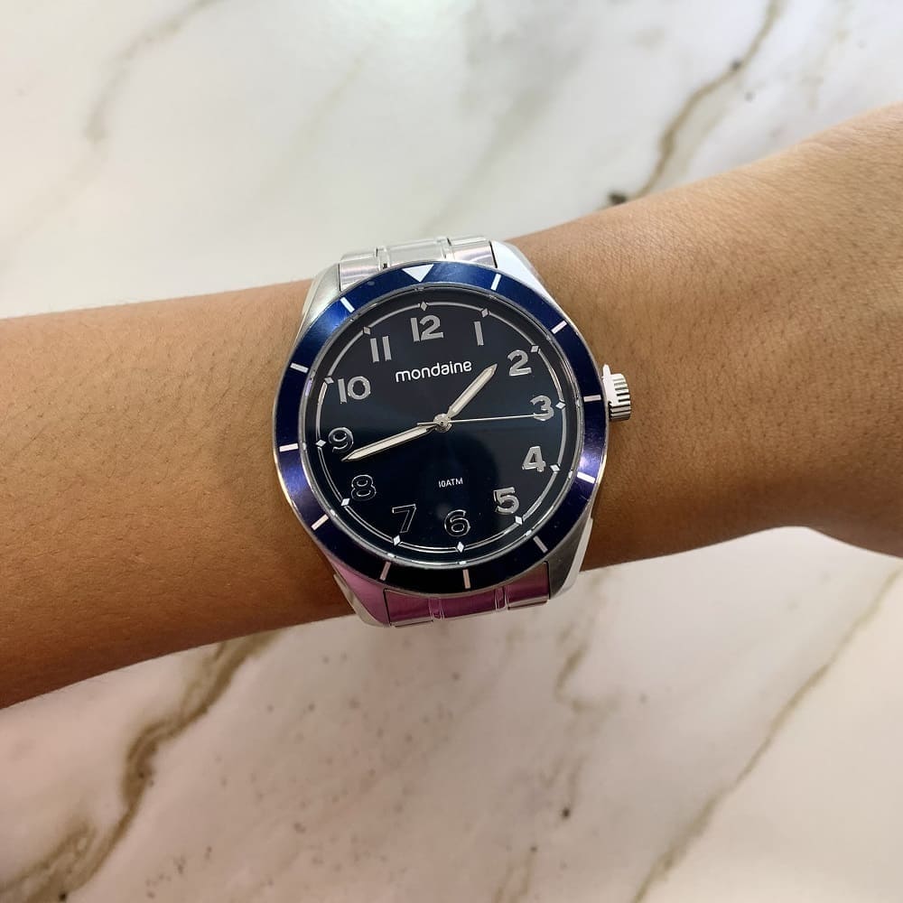 Relógio Mondaine Masculino 32736G0MVNA2 - Modelo Jóias