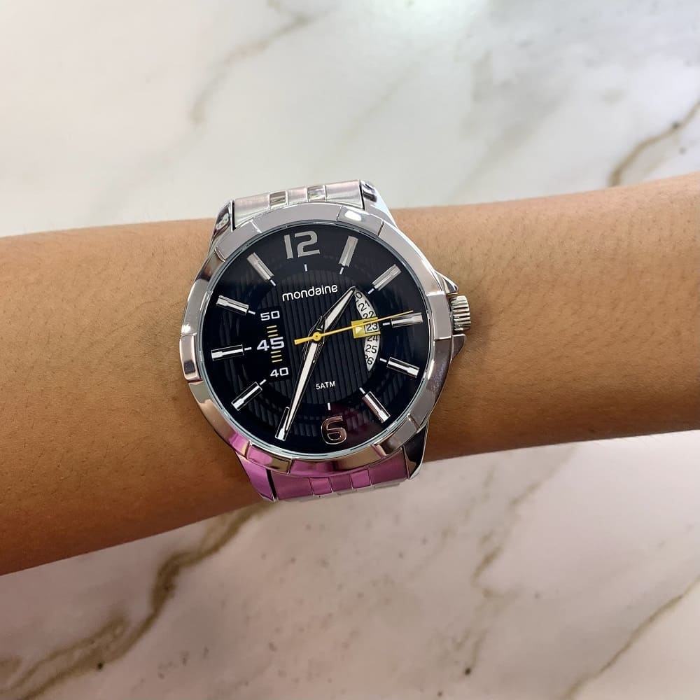 Relógio Mondaine Masculino 99808G0MVNE3 - Modelo Jóias